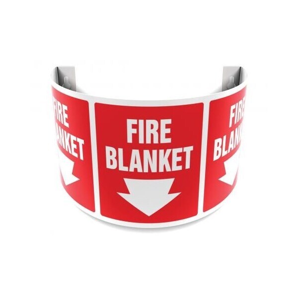 Accuform 180D PROJECTION Safety Sign FIRE PSJ341 PSJ341 - main